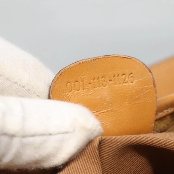 GUCCI Micro GG Supreme Shoulder Bag PVC Beige Gold - Picture 10 of 15